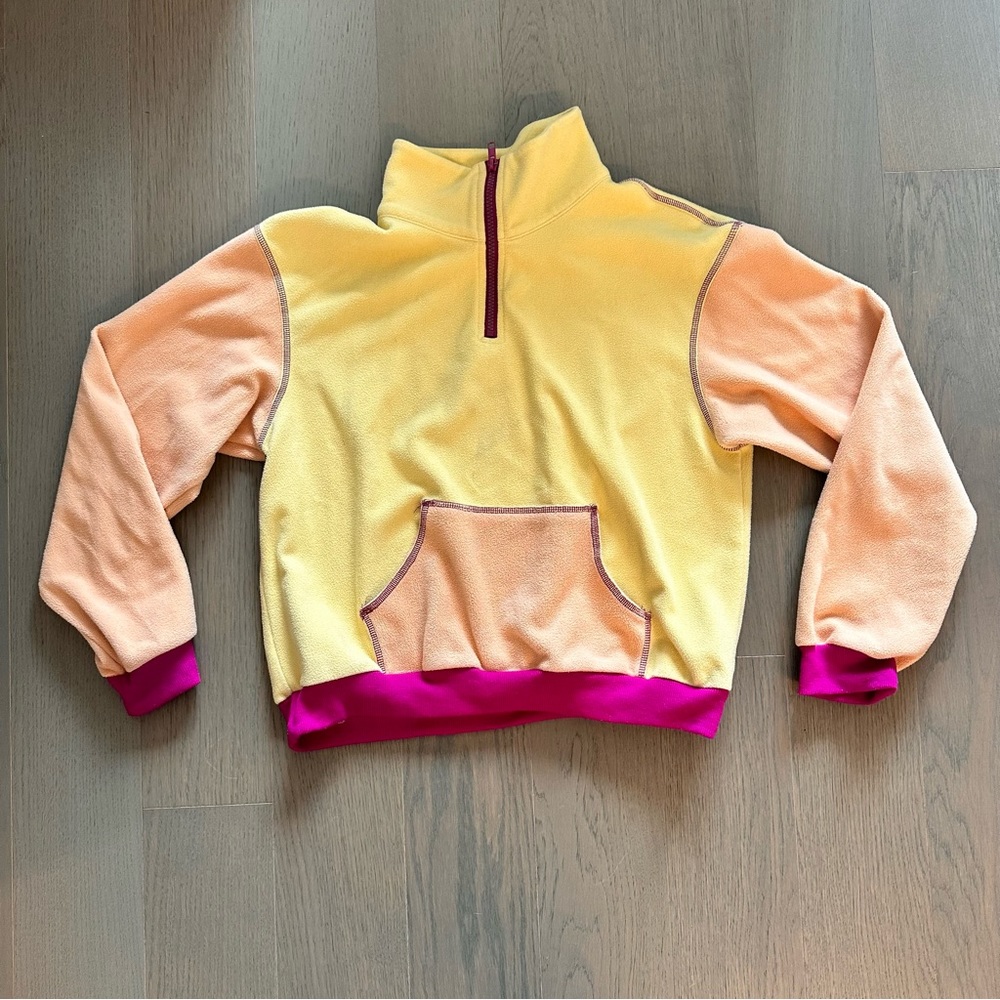 Dolls Kill sweatshirt quarter zip